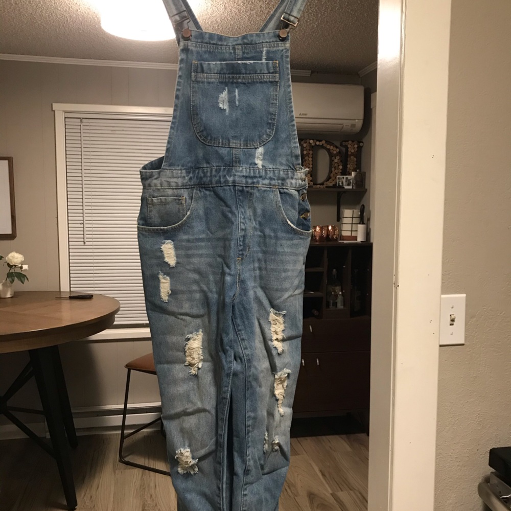 Jean Overalls - straight leg